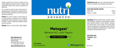 Nutri Advanced Metagest 180's