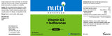 Nutri Advanced Vitamin D3 + Isoflavones (Formerly Iso D3) 90's