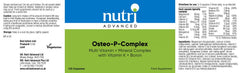 Nutri Advanced Osteo-P-Complex 120's