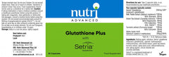 Nutri Advanced Glutathione Plus 60s