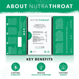 Nutratea Nutra Throat Eucalyptus & Marshmallow Root Tea Bags 20s