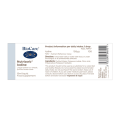 BioCare Nutrisorb Iodine 15ml