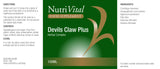 Nutrivital Devil's Claw Plus 100ml