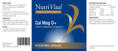 Nutrivital Cal Mag D+ 90's