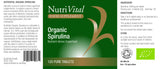 Nutrivital Organic Spirulina Tablets 120's