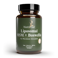 Nutrivital Liposomal MSM + Boswellia 60s