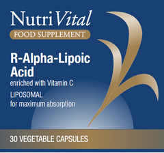 Nutrivital R-Alpha-Lipoic-Acid Liposomal 30's
