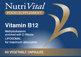 Nutrivital Vitamin B12 Liposomal 60's
