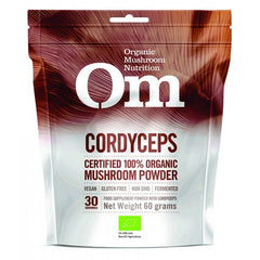 Organic Mushroom Nutrition Om Cordyceps Mushroom Powder 60g