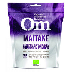 Organic Mushroom Nutrition Om Maitake Mushroom Powder 60g