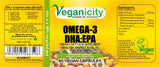Veganicity Omega-3 DHA:EPA 500mg