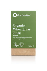 One Nutrition Organic Wheatgrass Juice Powder 100g