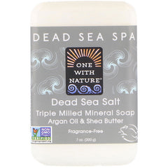 One with Nature Dead Sea Salt Soap 200g