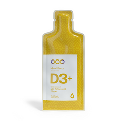 OQO (Liposorbic) Mixed Berry Vitamin D3+ with MK-7 Vitamin K2 30x15ml Sachets