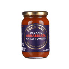 Seggiano Organic Arrabbiata Chilli Tomato Sicilian Pasta Sauce 350g