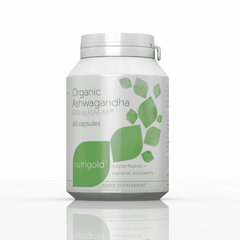Nutrigold Organic Ashwagandha 60s