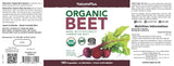 NaturesPlus Organic Beet 180 Capsules