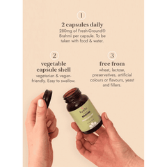 Fushi Organic Brahmi 60s