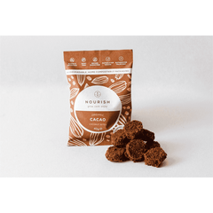 Nourish Organic Cacao Coconut Bites 40g SINGLE