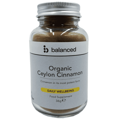 Balanced Organic Ceylon Cinnamon 36g