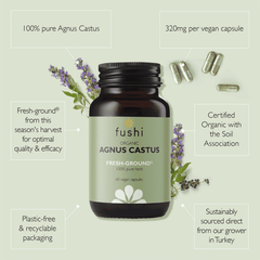 Fushi Organic Chaste Tree (formerly Agnus Castus) 60s