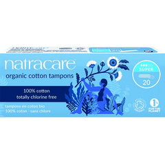 Natracare Organic Cotton Tampons Super 20s