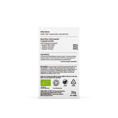 Living Nutrition Organic Fermented LVR-Plex 60s
