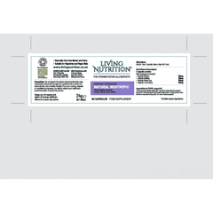 Living Nutrition Organic Fermented Natural Nootropic 60s