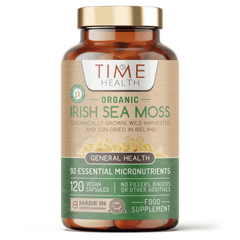 Time Health Organic Irish Sea Moss 120s