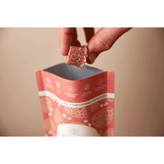 Nourish Organic Mini Coconut Macaroons Raspberry 10 x 110g CASE