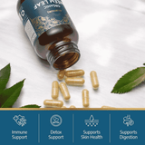 Ayurvediq Wellness Organic Neem Leaf 60s
