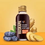 Haskapa Organic Pure Haskap Berry Juice with Fiery Ginger 60ml SINGLE