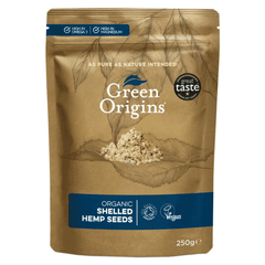 Green Origins Organic Shelled Hemp Seeds 250g