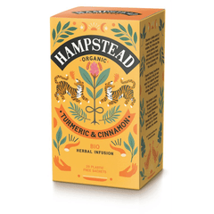 Hampstead Tea Organic Turmeric & Cinnamon Herbal Infusion 20s