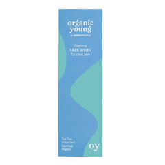 Green People Organic Young Foaming Face Wash for Clear Skin Tea Tree & Willow Bark 100ml