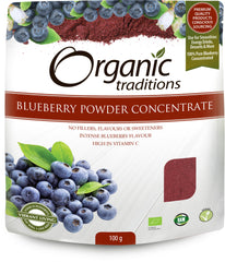 Organic Traditions Blueberry Powder Concentrate 100g