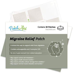 PatchAid Migraine Relief Patch 30's