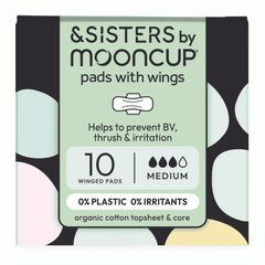 Mooncup Pads with Wings Medium/Day 10s