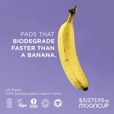 Mooncup Pads with Wings Medium/Day 10s