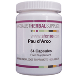 Specialist Herbal Supplies (SHS) Pau d'Arco Capsules 54s