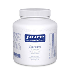 Pure Encapsulations Calcium Citrate 180s