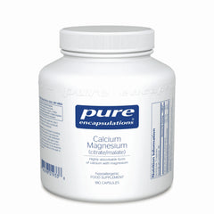 Pure Encapsulations Calcium Magnesium (Citrate/Malate) 180s