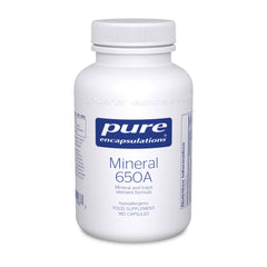 Pure Encapsulations Mineral 650A 180s