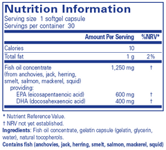 Pure Encapsulations O.N.E. Omega 30s