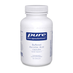 Pure Encapsulations Buffered Ascorbic Acid Capsules Gentle Vitamin C 90's