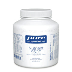 Pure Encapsulations Nutrient 950E without Copper, Iron & Iodine 180's