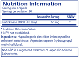 Pure Encapsulations NSK-SD Nattokinase 60's