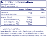 Pure Encapsulations Synergy K 120's