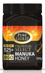 Pure Gold Manuka Honey 525+ MGO 500g