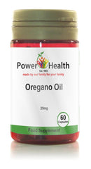 Power Health Oregano Oil 25mg 60's